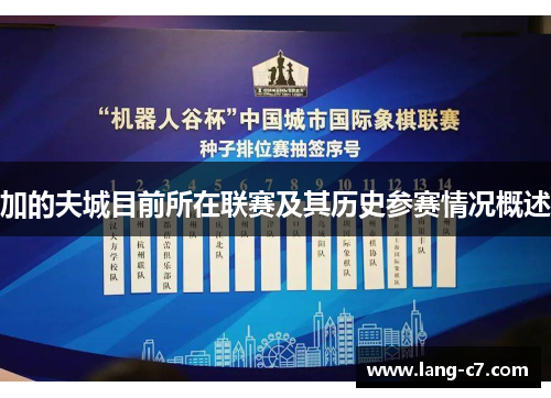 加的夫城目前所在联赛及其历史参赛情况概述 加的夫城目前所在联赛及其历史参赛情况概述
